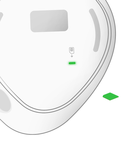 Insert nano SIM illustration