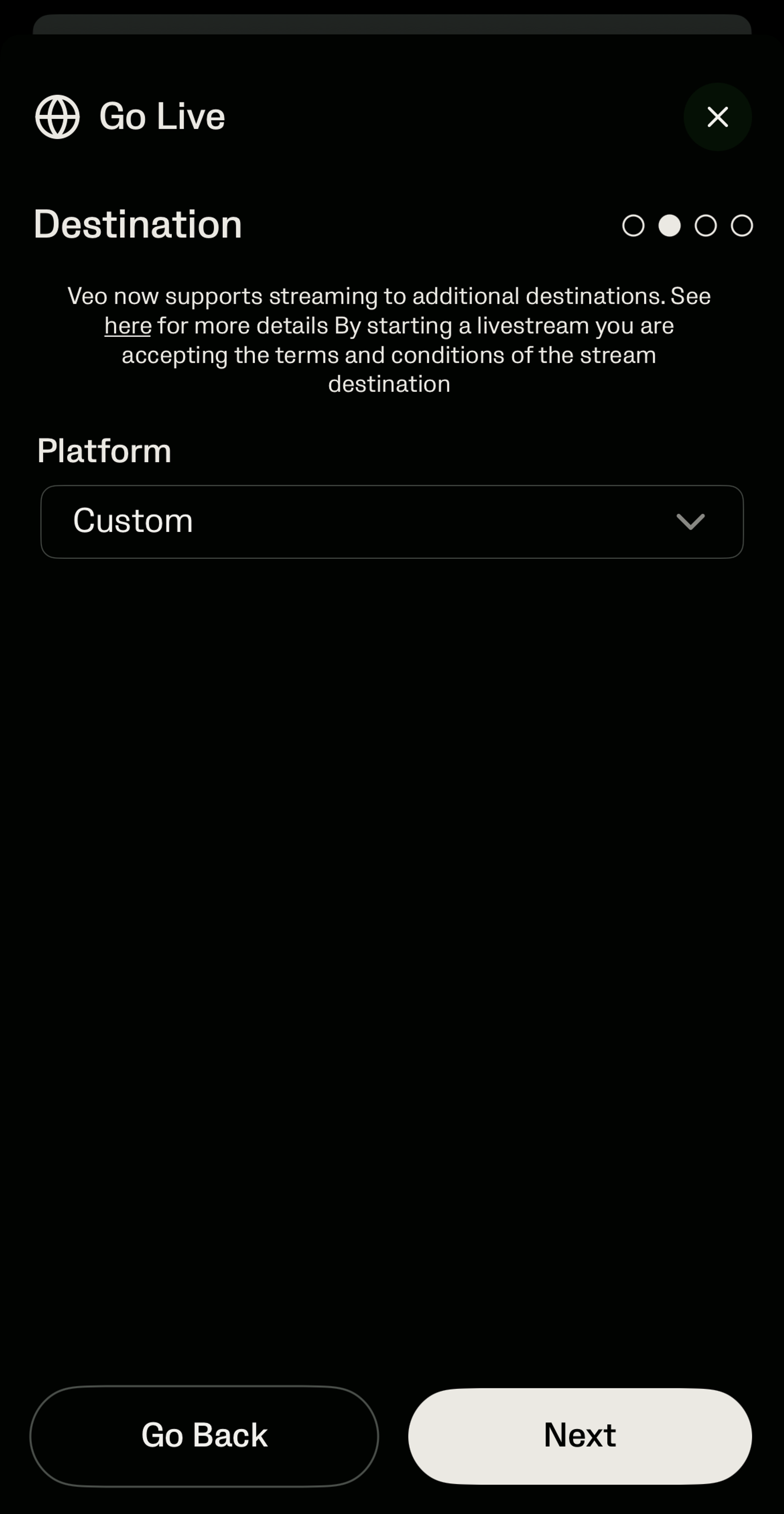 Select custom