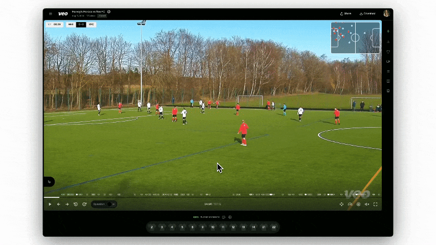 Follow a player - Player moments.gif