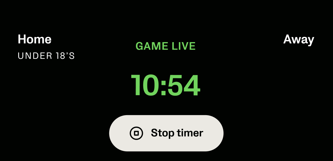 Arrêter le chronomètre
