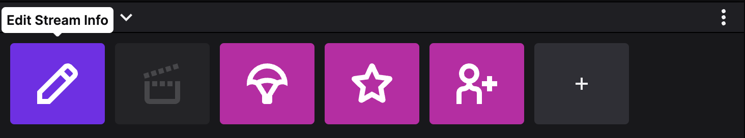 Modifier les informations de diffusion sur Twitch