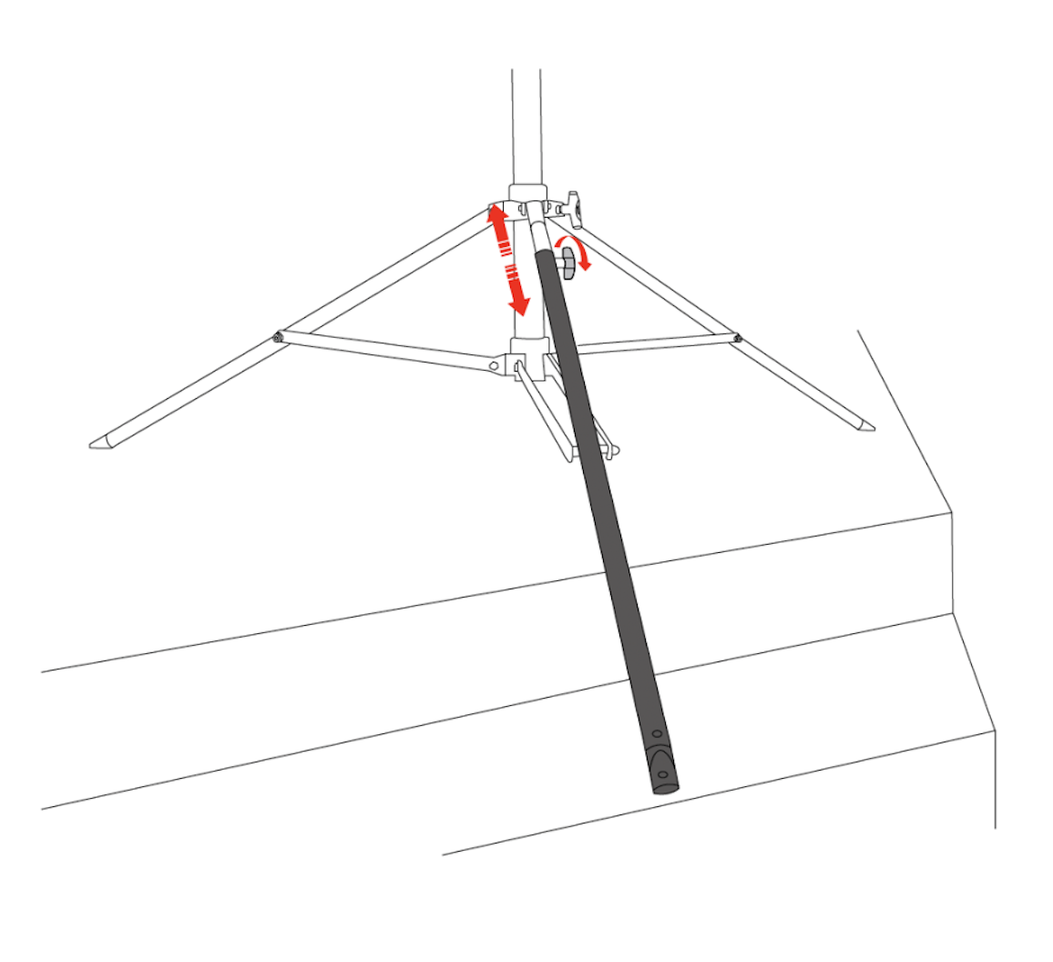 Jambe de nivellement