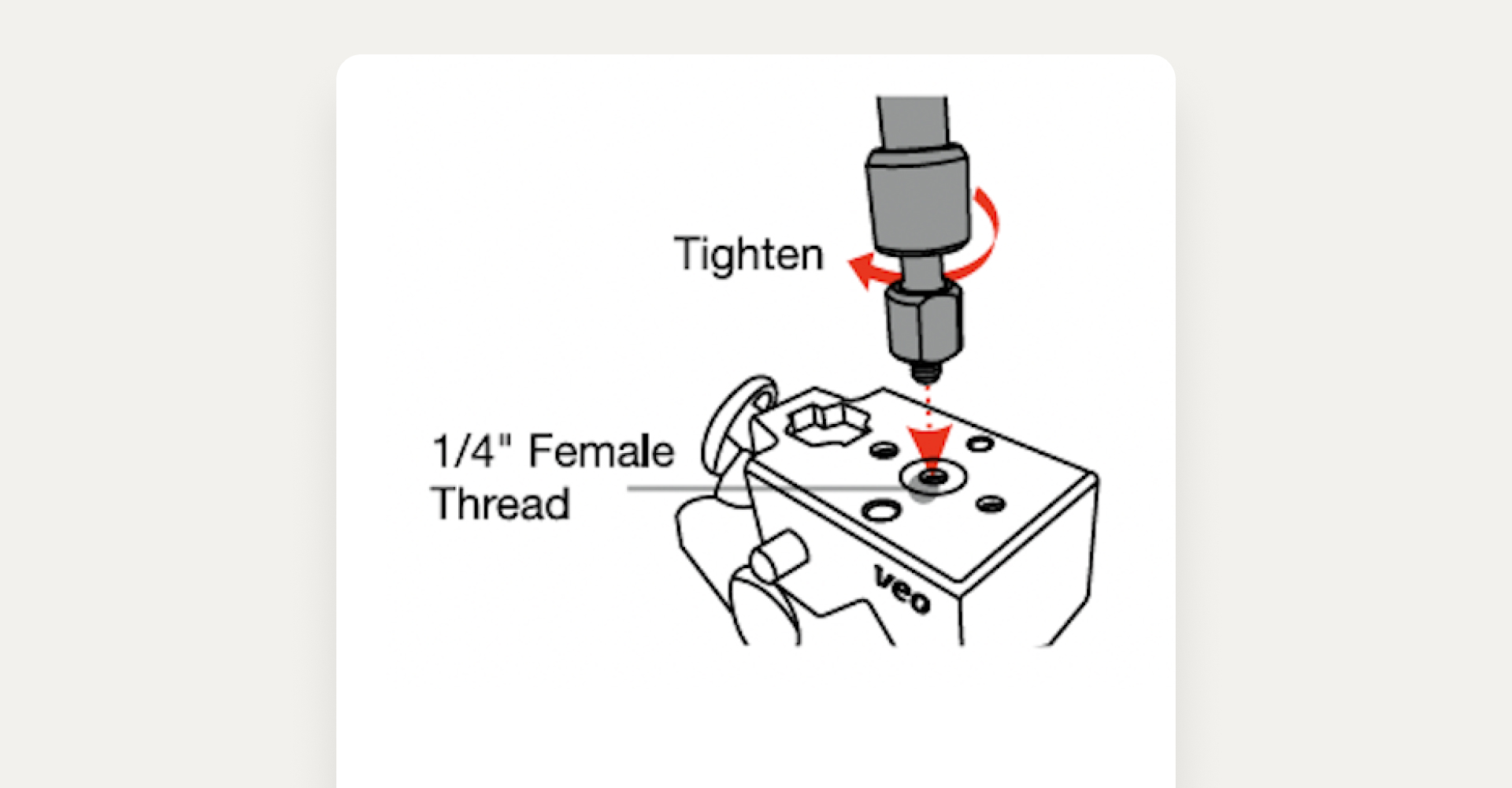 Fixer le bras à friction sur la super clamp