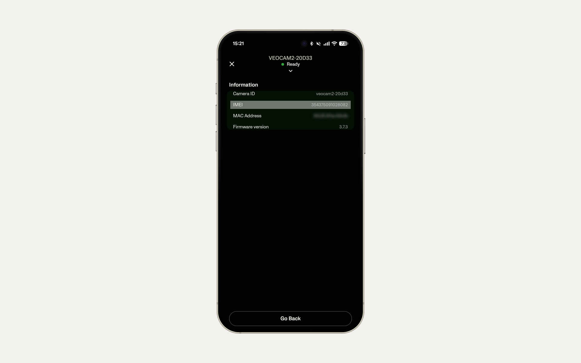 IMEI番号は、その他の重要なカメラ情報とともに表示されます.jpg